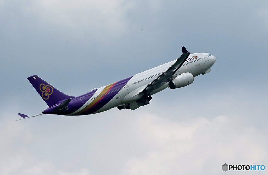 「青の空」THAI A330-343 HS-TEO  Takeoff  