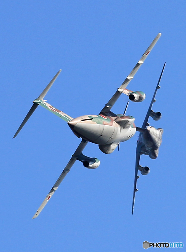 ☮休憩ﾀｲﾑ  (805)   Kawasaki C-1の　戦闘機モード☮