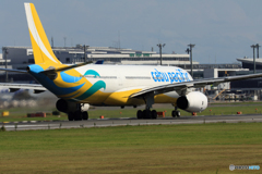 「良い空～」  CEBU A320  離陸します