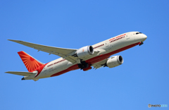 「良い空～」 AIR INDIA 787-8 VT-ANM 飛び立ちです