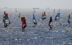 「Blue」ウインドサーフィンの素敵な日