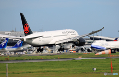 [青い空] Air Canada 787-9 C-GHPQ Landing