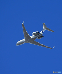 「スカイ」プライベートガルフG5000 N115MH Takeoff