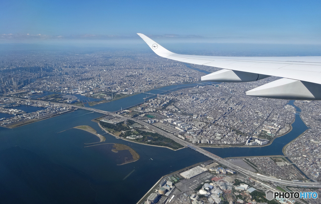 「青色」 ☮旅の初め ・ 気持ち良い　☮そ ら ～