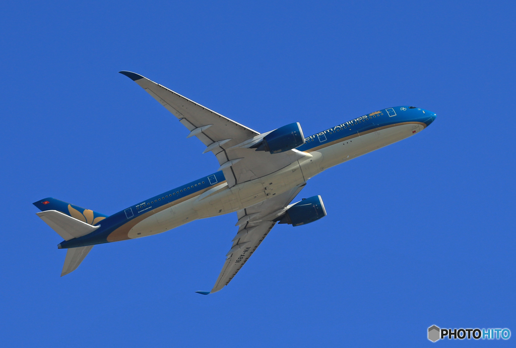 「すかい」 Vietnam A350-941 VN-A891 Takeoff 