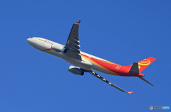 ☀「青い空」が一番 香港A330-300 出発