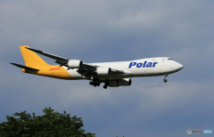 「すかい」 ポーラー　747-8 N857GT  ☆到着です