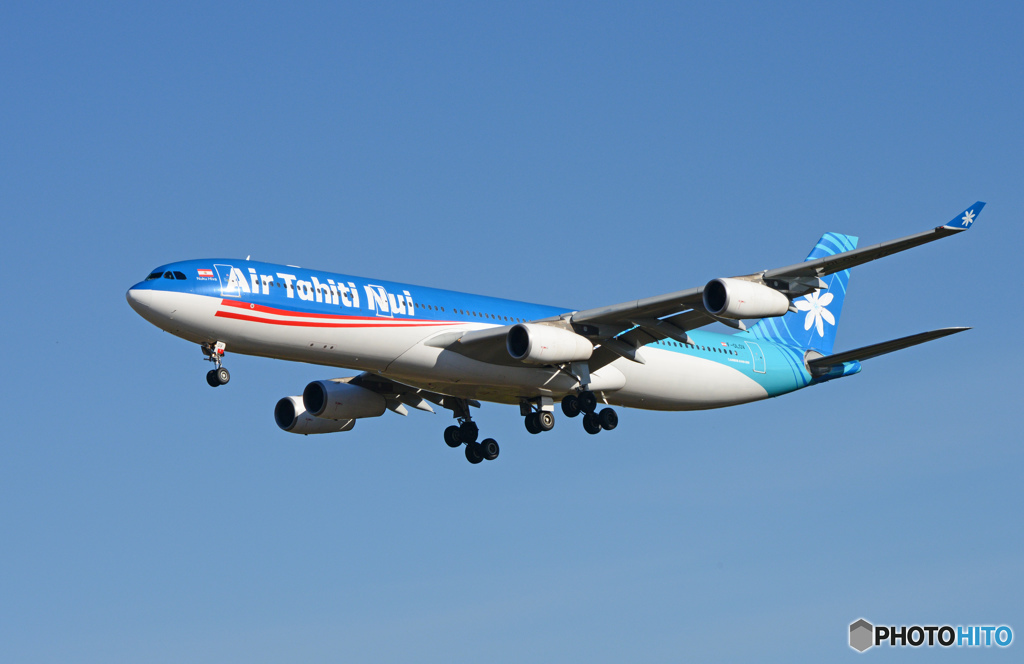 「青が大好き」☀ Air Tahiti Nui A340-313 F-OLOV