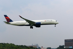 「あおぞら」 DELTA A350-941 N506DN Landing