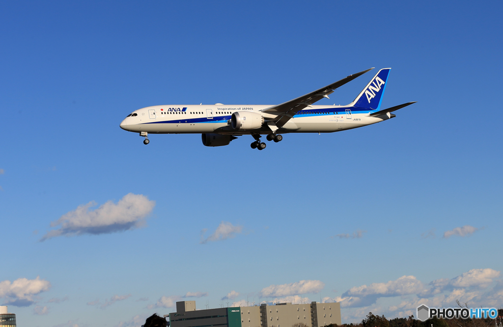 「すかい」 ANA 787-9 JA877A Landing