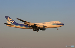 「すかい」 NCA 747-400F JA06KZ 到着です