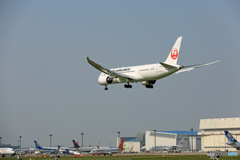 「青い空」が一番 JAL 787-8 JA843J 来た～