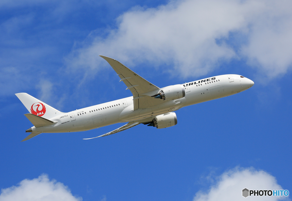 ☀「あおぞら」 JAL 787-9 JA867J Takeoff 