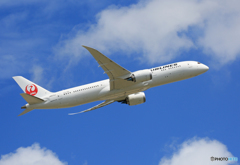 ☀「あおぞら」 JAL 787-9 JA867J Takeoff 