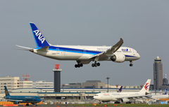 「そらー」 ANA 787-9 JA877A Landing