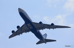 「あおいそら」 NCA 747-8KZF JA14KZ 出発 