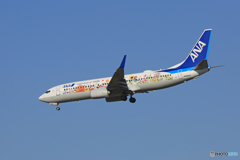 「すかい」 東北フラワージェット737-881 JA85AN到着