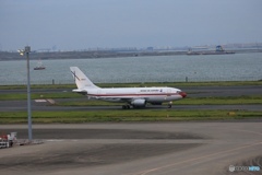 「良い天気」？　スペイン政府機　T２２ー２離陸です