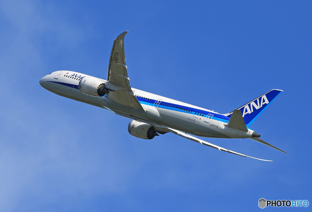 「スカイ」ANA 787-9 JA877A  Takeoff 
