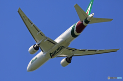 「そらー」 Alitalia A330-202 EI-EJD 離陸