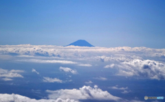 「思い出の1枚」(1234)　5,000mから富士山を観る