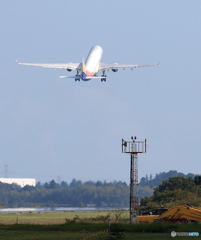 「晴れ」 ASIANA /アシアナ航空  Takeoff