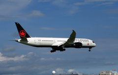 「ブルー」Air Canada 787-9 C-FVNB 着陸