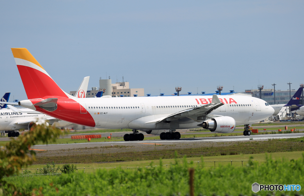 「そらー」 IBERIA A330-202 EC-MJT 出発です 