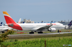 「そらー」 IBERIA A330-202 EC-MJT 出発です 