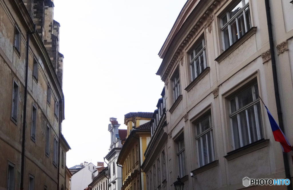 チェコ（８０１）プラハの街並みを歩く
