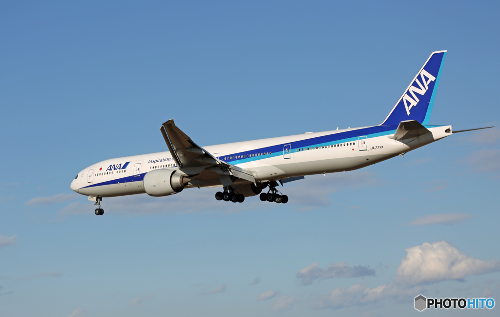 「そらー」 ANA 777-381 JA777A Landing