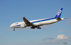 「そらー」 ANA 777-381 JA777A Landing
