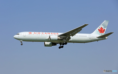 「空色」 Air Canada 767-375 C-GLCA 来た～
