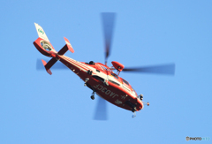 「蒼空」消防航空隊へり AS365N3 JA03CF　　