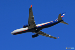 「ぶるー」 AEROFLOT A330-343 VQ-BNS飛び立ちです