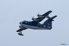 「良い空～」海難飛行艇 US-２ 飛行です