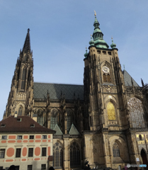 チェコ  （３３２）プラハ ・   聖ヴィート大聖堂