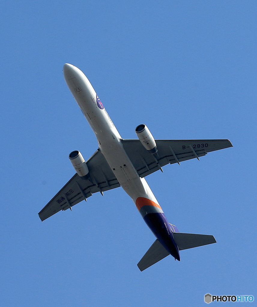 「青が大好き」 YTO レア機 Cargo 757-28S Takeoff 