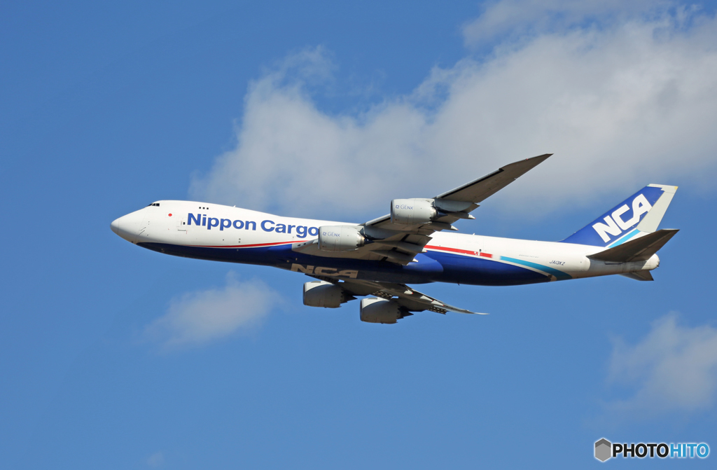 「そらー」 NCA 747-8KZE JA14KZ Takeoff