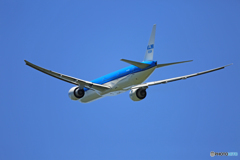 「すかい」 KLM 777-306 PH-BVB Takeoff 