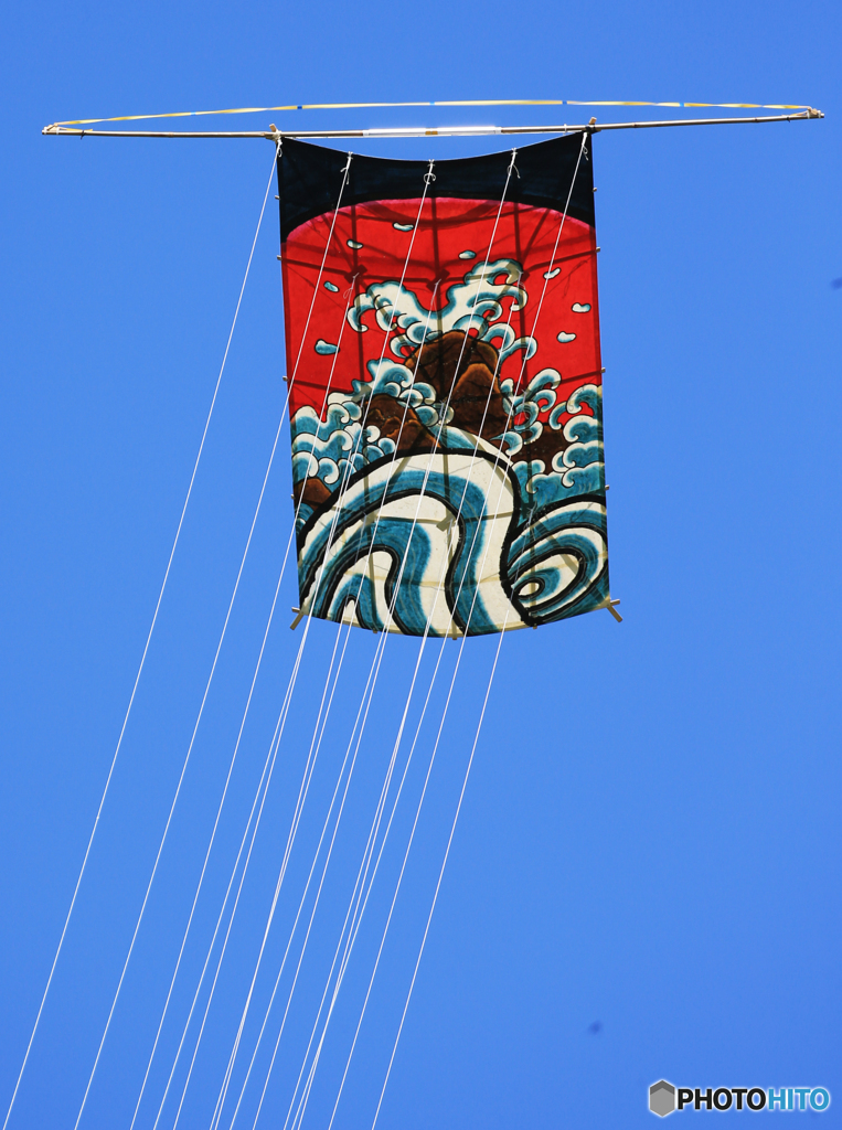 ☀「青い空」が一番    『伝統和凧」6