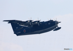 ✈明日・展示飛行の✈海難飛行艇です！