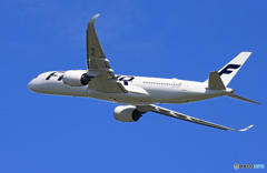 「空色」 Finnair A350-941 OH-LWD 離陸します