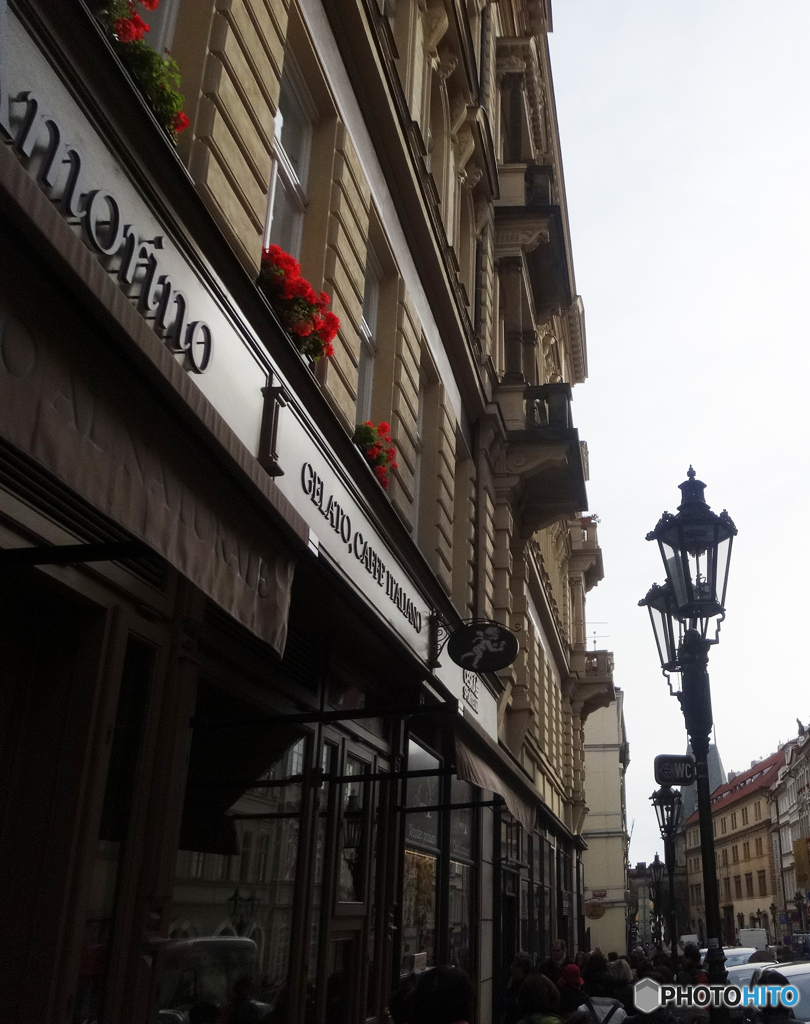 チェコ（７５２）プラハのストリート