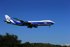 「そらー」Air Bridge Cargo 747-8 到着しました