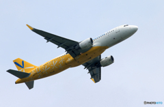 「あおぞら」バニラ航空A320-214 JA07VA Takeoff