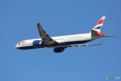 「青が大好き」 British 777-200 G-STBG Takeoff