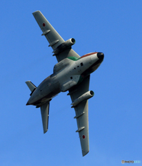 ☮「Blue」Kawasaki　C-1　旋回　☮