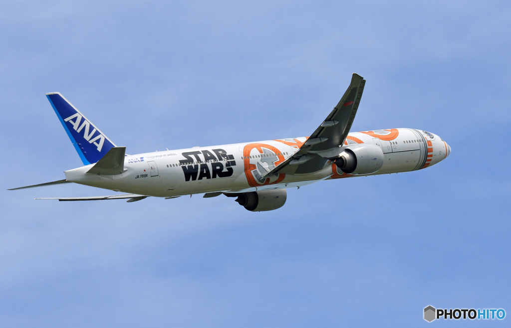 「青い空」が一番 STAR WARS 777-381 JA789A