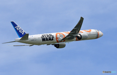 「青い空」が一番 STAR WARS 777-381 JA789A